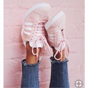 Adidas Women's Neo Courtset Sneakers Dusty Pink White Soft Size 7.5 Fashion EUC